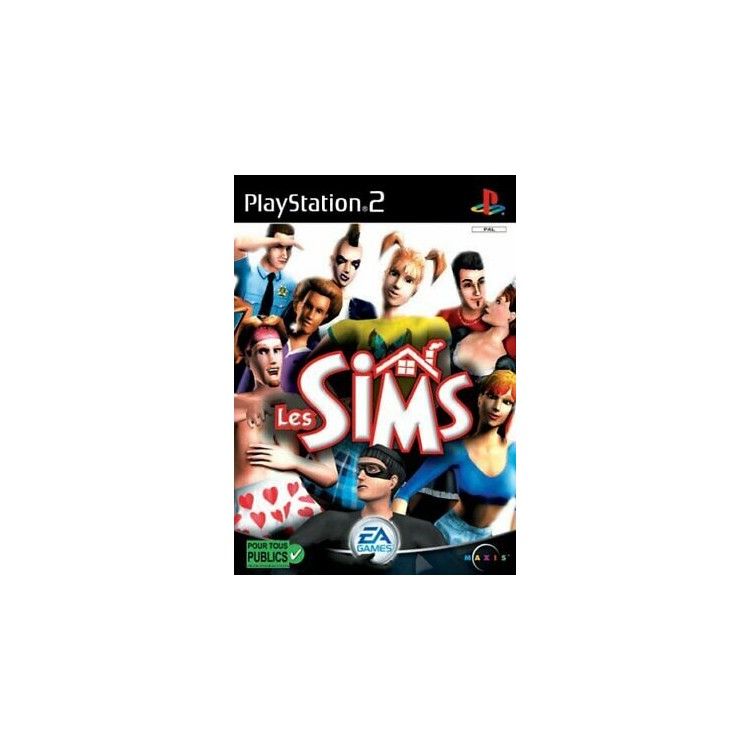 JEU PS2 LES SIMS