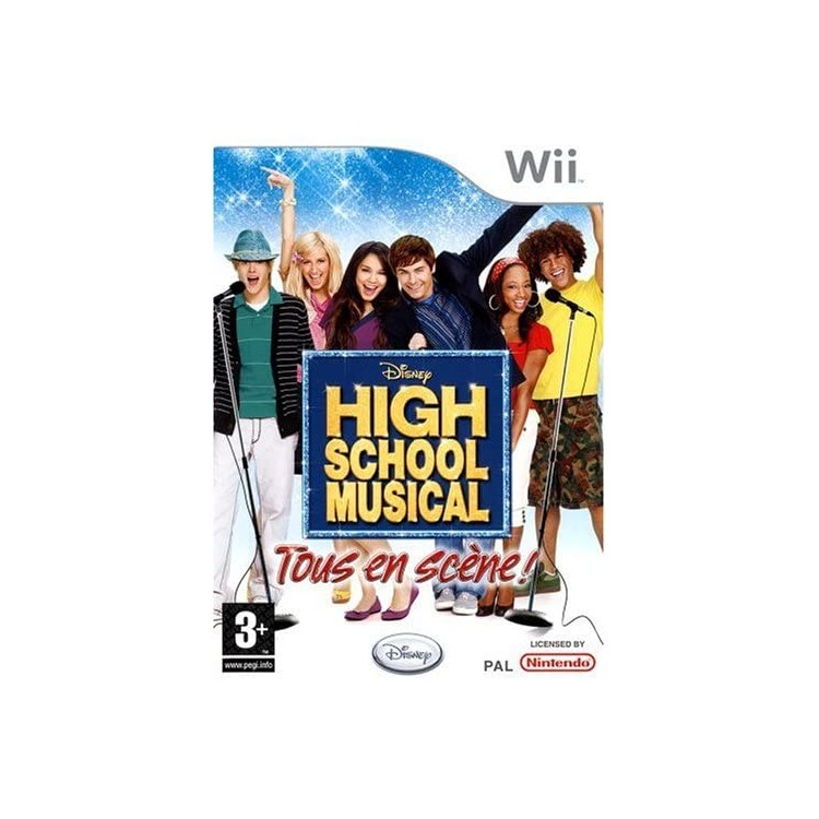 JEU WII HIGHT SCHOOL MUSICAL TOUS EN SCENE