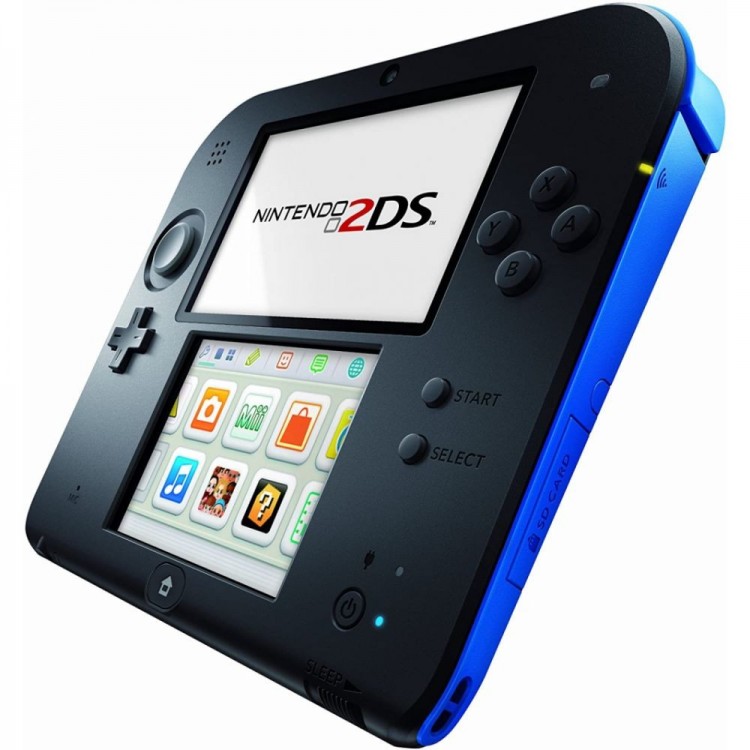 CONSOLE NINTENDO 2DS NOIR ET BLEU GRADE B