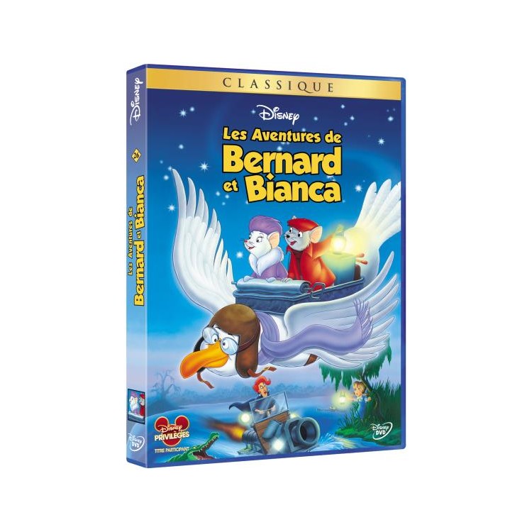 DVD LES AVENTURES DE BERNARD ET BIANCA