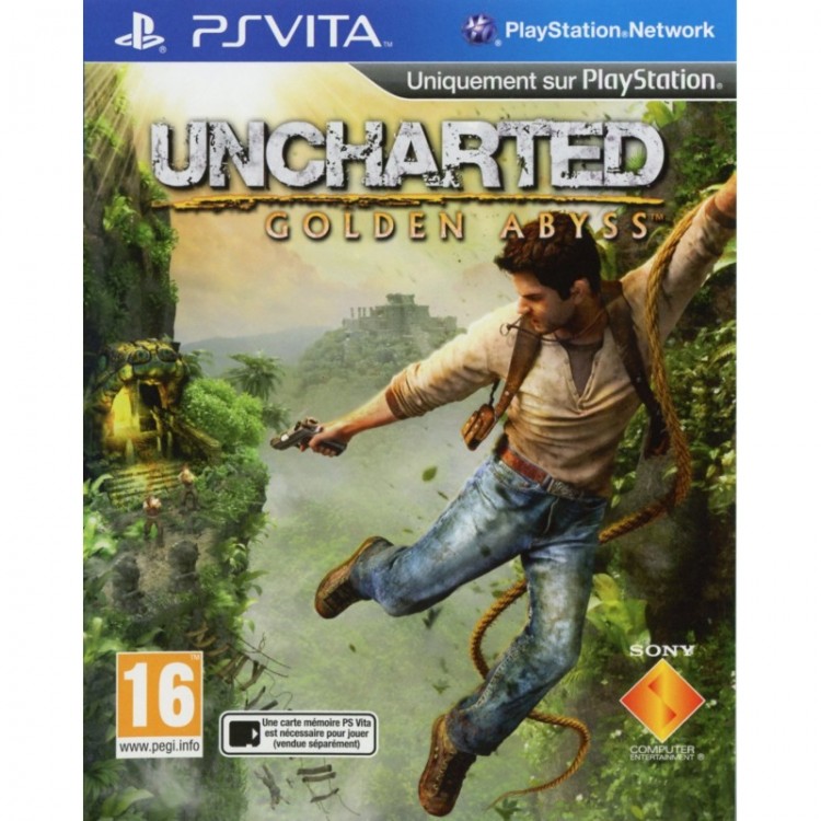 JEU PS VITA UNCHARTED : GOLDEN ABYSS