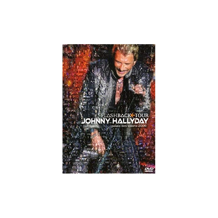 DVD JHONNY HALLYDAY FLASH BACK TOUR