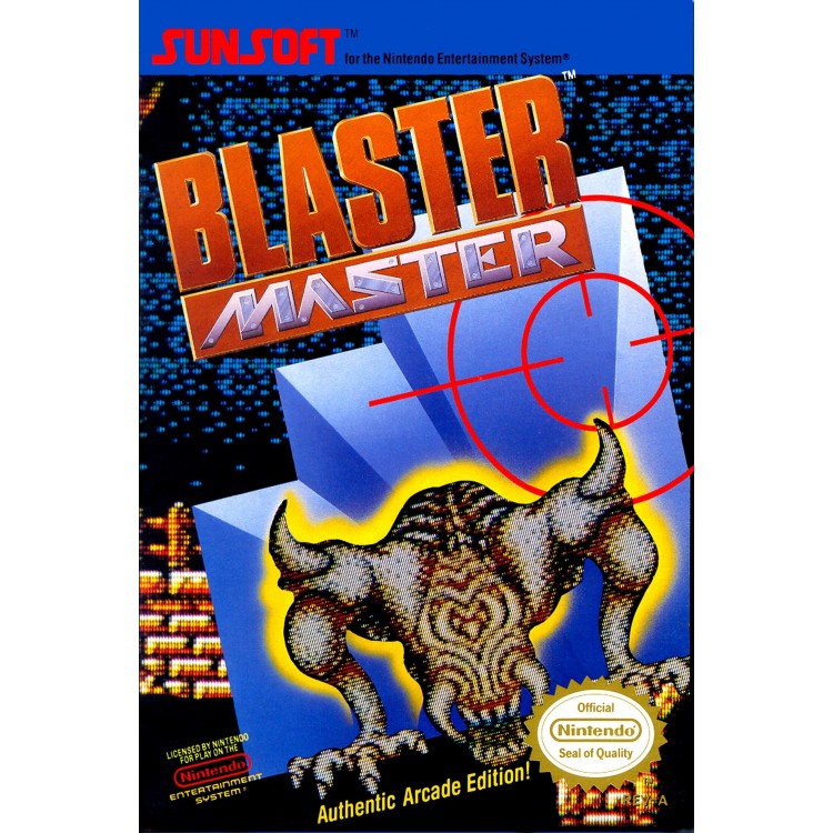 JEU NES BLASTER MASTER NES-VM-FRA SANS BOITE GRADE B