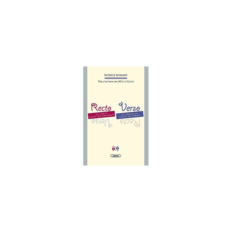 LIVRE RECTO-VERSO PAR PATRICE ROMAIN