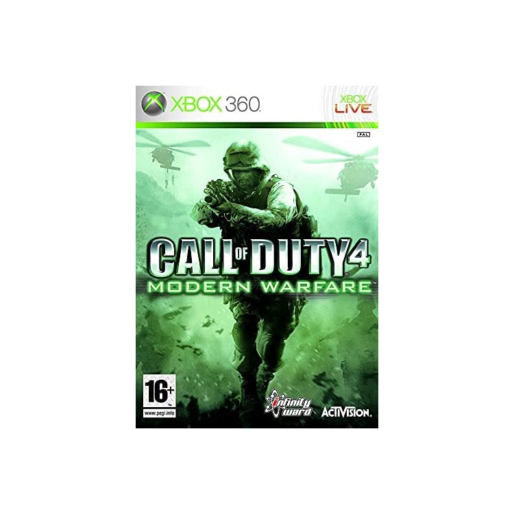 JEU XBOX 360 CALL OF DUTY 4: MODERN WARFARE