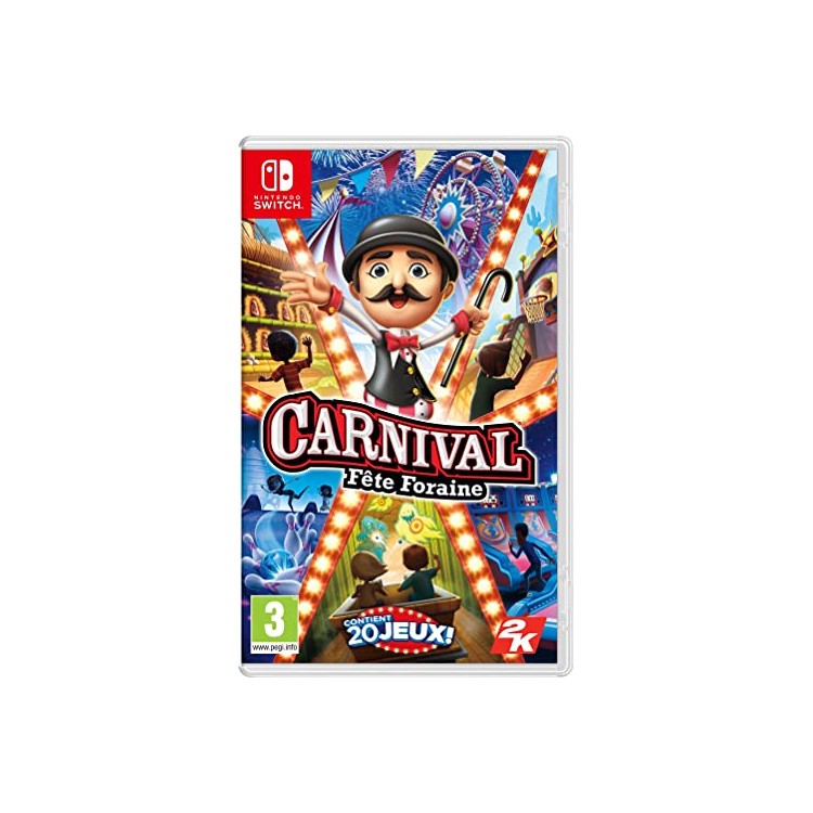 JEU SWITCH CARNIVAL FETE FORAINE