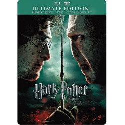 BLU-RAY HARRY POTTER ET LES RELIQUES DE LA MORT-2EME PARTIE ULTIMATE EDITION BOITIER STEELBOOK