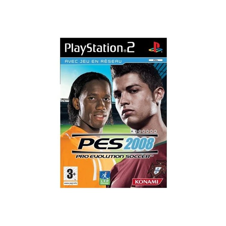 JEU PS2 PRO EVOLUTION SOCCER 2008 PLATINUM