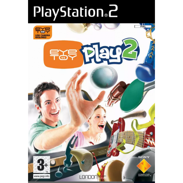 JEU PS2 EYETOY PLAY 2 SANS CAMERA