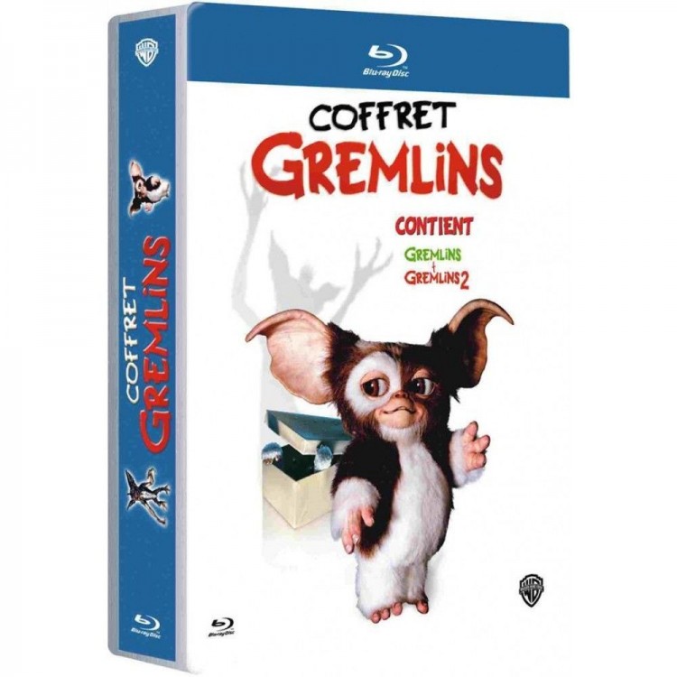 BLU-RAY COFFRET GREMLINS 1 ET 2