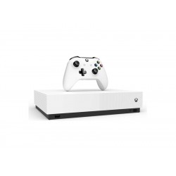 CONSOLE MICROSOFT XBOX ONE S ALL DIGITAL MANETTE ROUGE