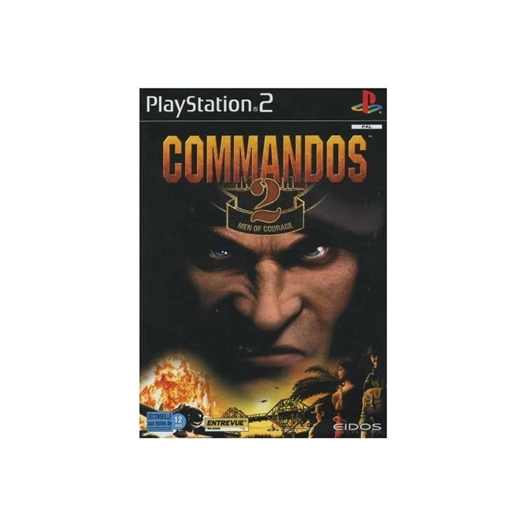 JEU PS2 COMMANDOS 2 MEN OF COURAGE