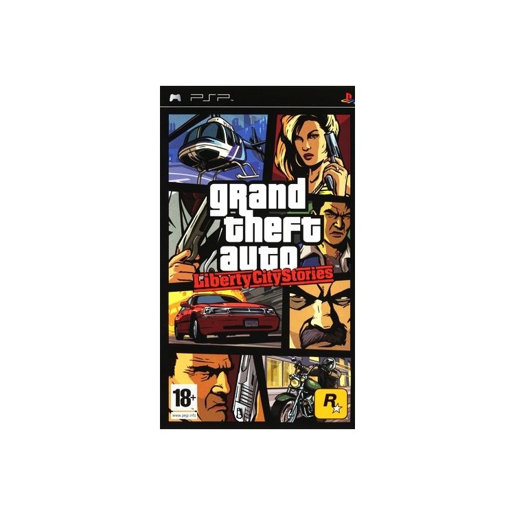 JEU PSP GRAND THEFT AUTO: LIBERTY CITY STORIES PLATINUM