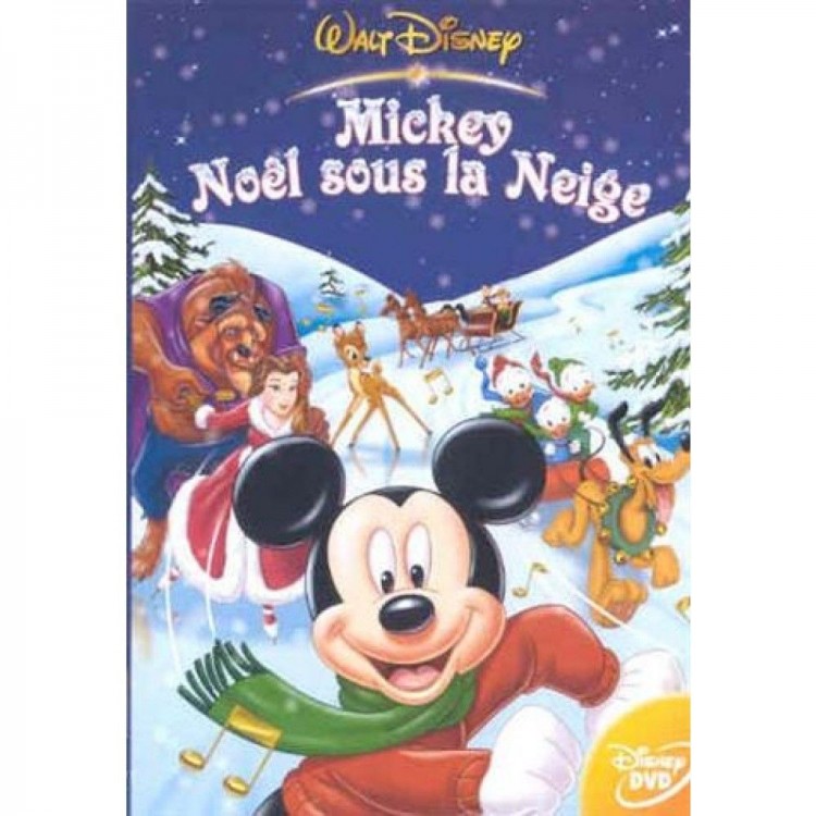 DVD DISNEY MICKEY NOEL SOUS LA NEIGE