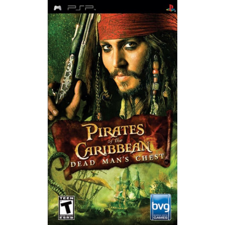 JEU PSP PIRATES DES CARAIBES LE SECRET DU COFFRE MAUDIT