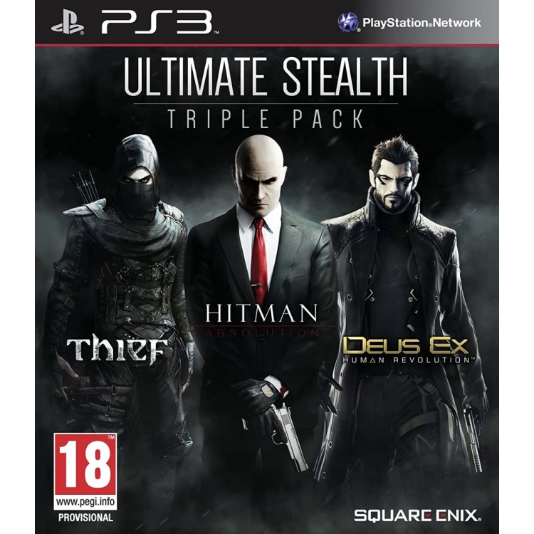 JEU PS3 ULTIMATE STEALTH TRIPLE PACK