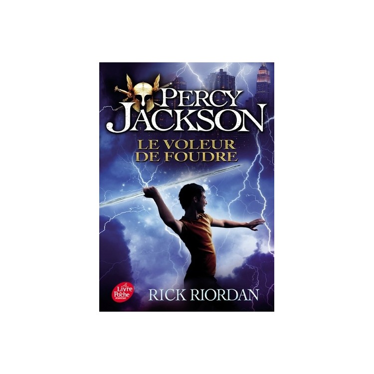 LIVRE PERCY JACKSONLE VOLEUR DE FOUDRE