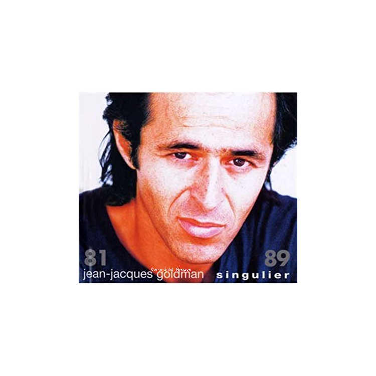 CD JEAN JACQUES GOLDMAN SINGULIER 81 89