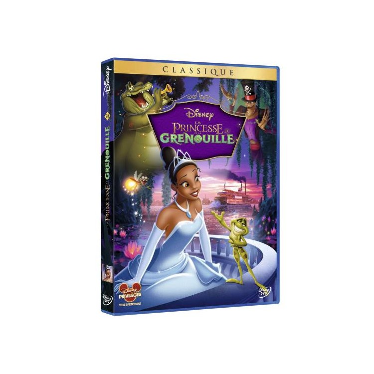 DVD LA PRINCESSE ET LA GRENOUILLE