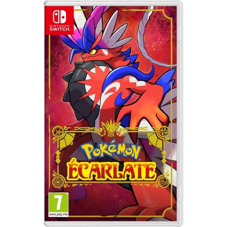 JEU SWITCH POKEMON ECARLATE