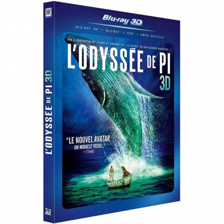 BLURAY 3D ODYSSEE DE PI 3D