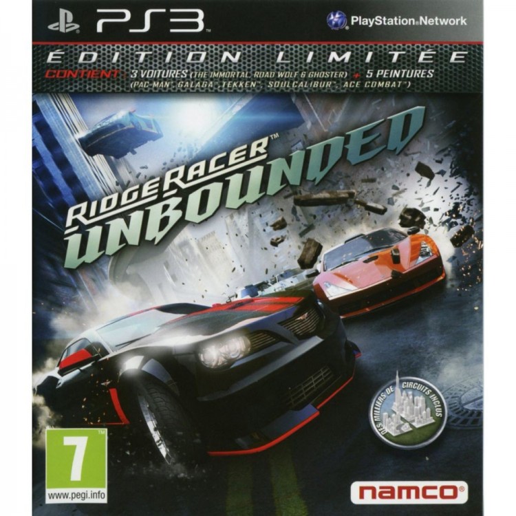 JEU PS3 RIDGE RACER UNBOUNDED EDITION LIMITEE