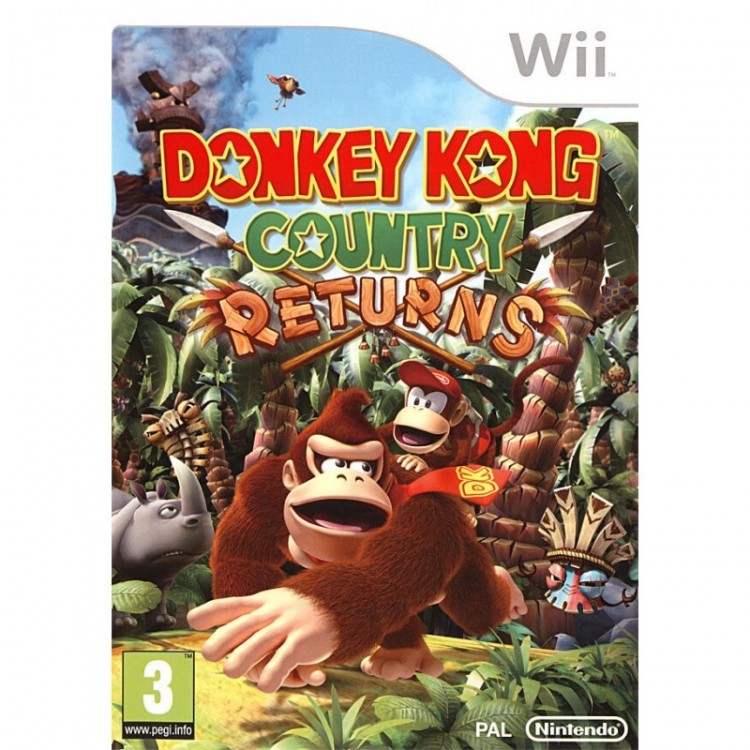 JEU WII DONKEY KONG COUNTRY RETURNS