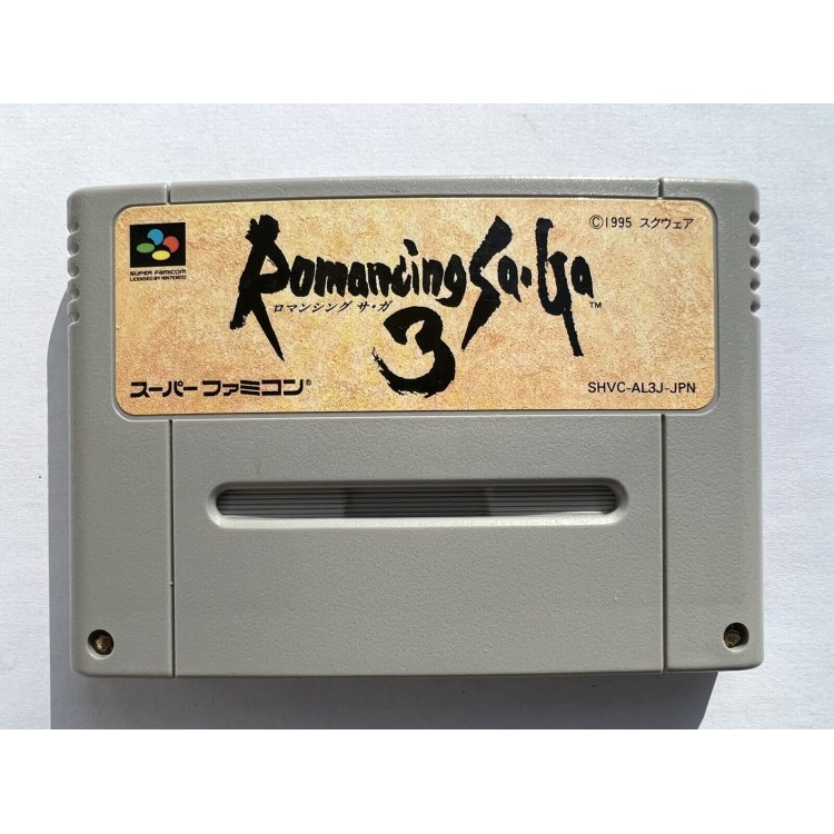 JEU SUPER FAMICOM ROMANCING SAGA 3 LOOSE