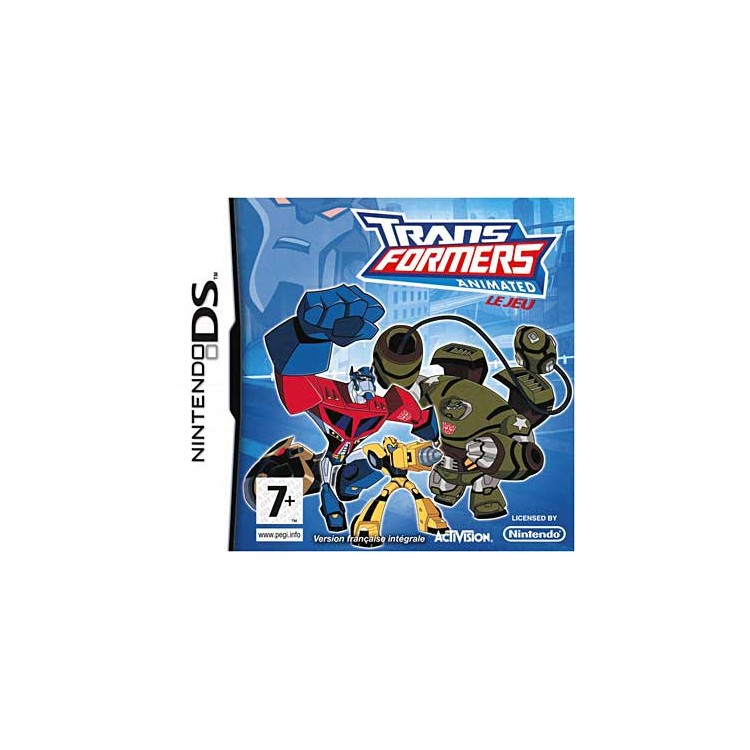 JEU DS TRANSFORMERS ANIMATED