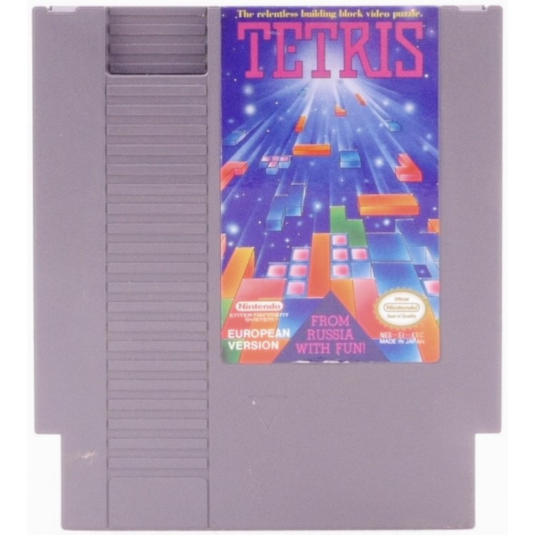 JEU NES TETRIS SANS BOITE AVEC NOTICE