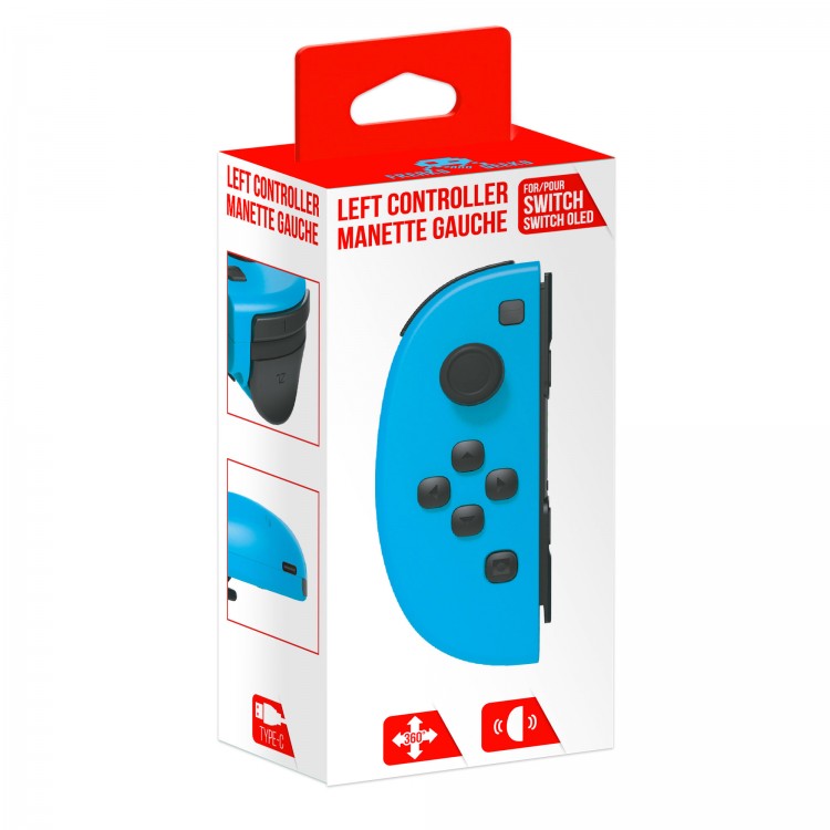 MANETTE TYPE JOYCON GAUCHE BLEU