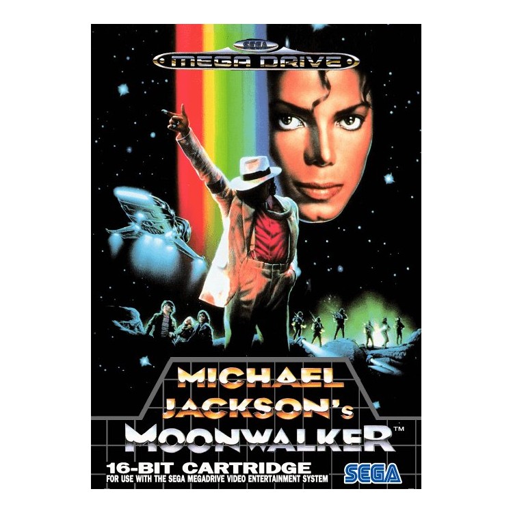 JEU MEGADRIVE MOONWALKER EN BOITE