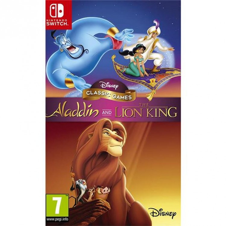 JEU SWITCH ALADDIN AND THE LION KING