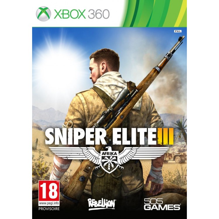 JEU XBOX 360 SNIPER  ELITE III