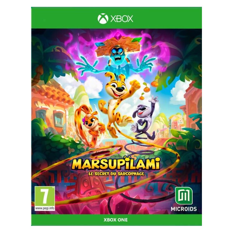 JEU XBOX  ONE MARSUPILAMI LE SECRET DU SARCOPHAGE