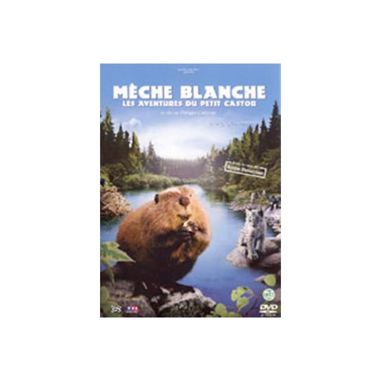 DVD MECHE BLANCHE LES AVENTURES DU PETIT CASTOR