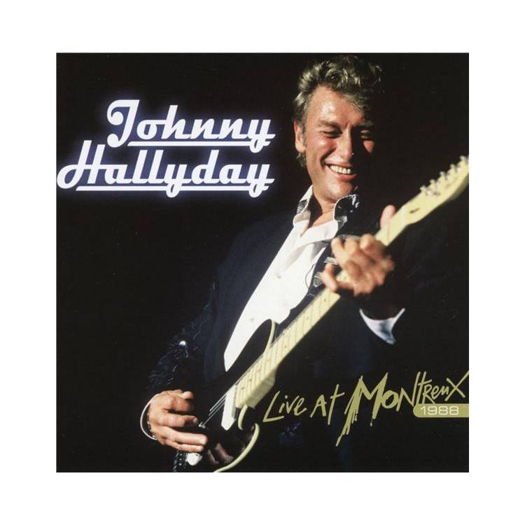 CD JOHNNY HALLYDAY LIVE AT MONTREUX 1988