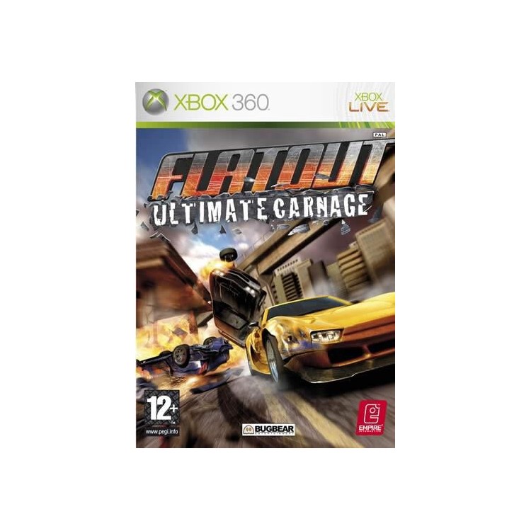 JEU XBOX 360 FLATOUT ULTIMATE CARNAGE