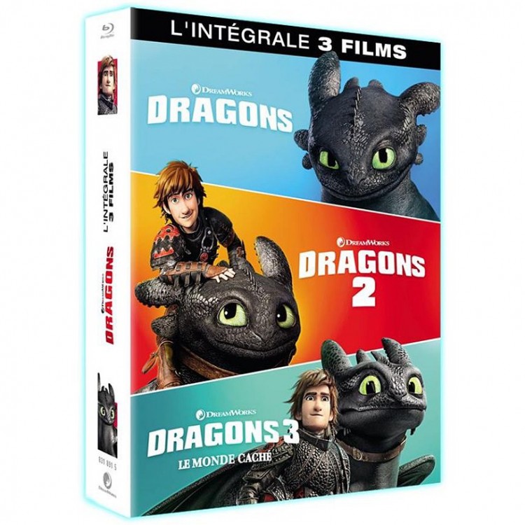 BLURAY DRAGONS TRILOGIE