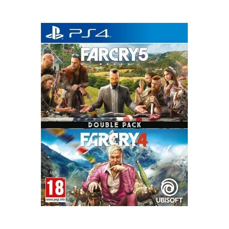 JEU PS4 FARCRY 4 + 5 IMPORT VF INCLUSE