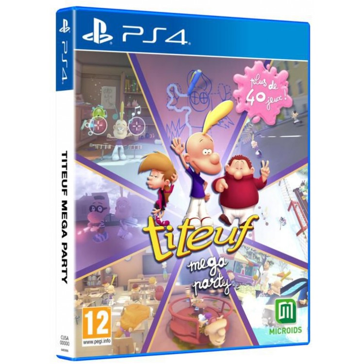 JEU PS4 TITEUF MEGA PARTY