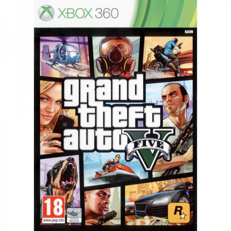 JEU XBOX 360 GRAND THEFT AUTO V GTA 5