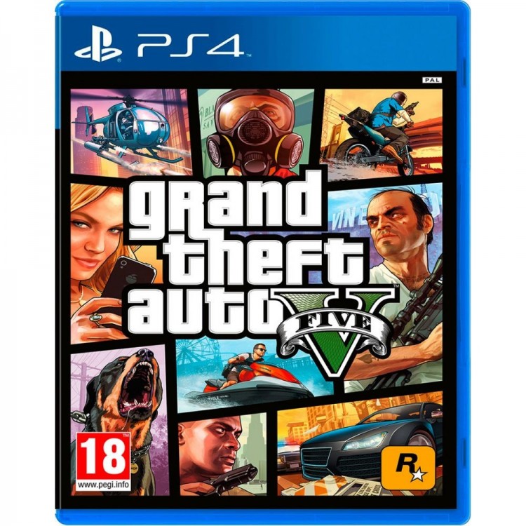 JEU PS4 GRAND THEFT AUTO V (GTA V)