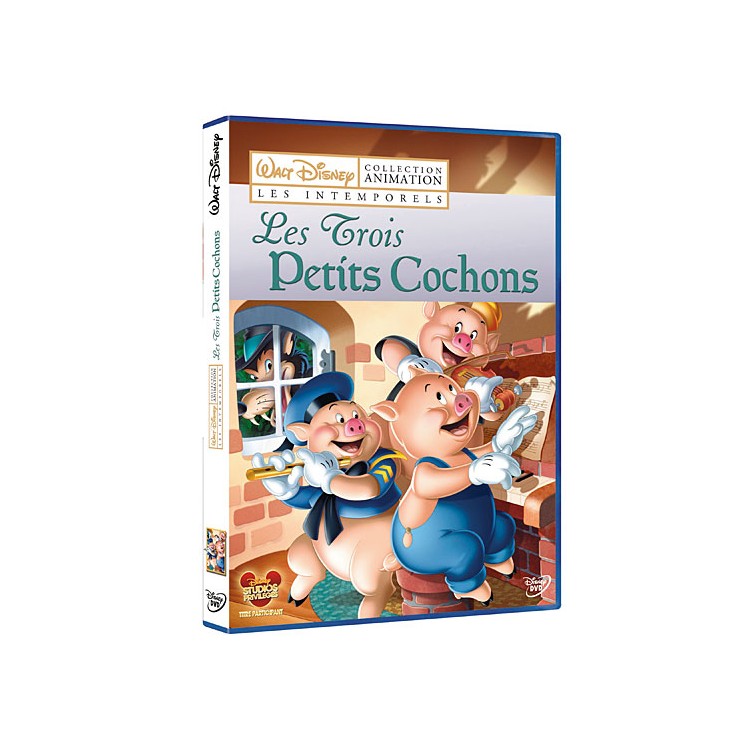 DVD LES TROIS PETITS COCHONS