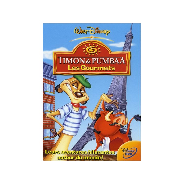 DVD TIMON ET PUMBA LES GOURMETS