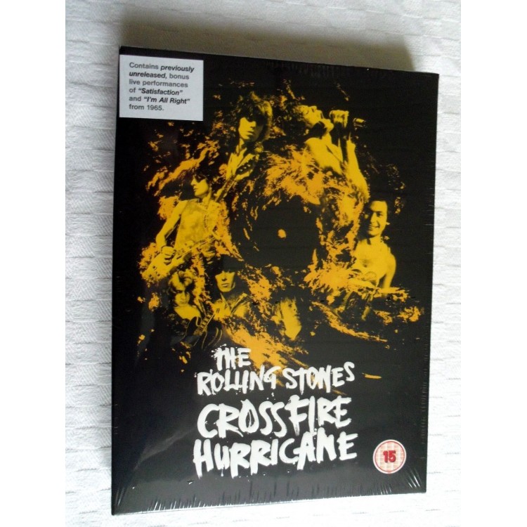 DVD ROLLING STONES CROSSFIRE HURRICANE