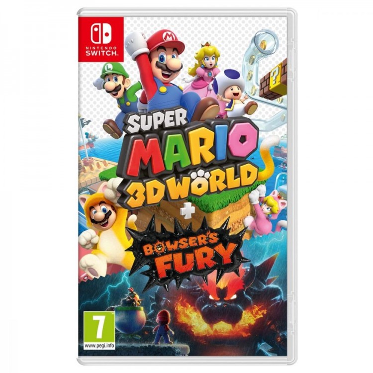 JEU SWITCH SUPER MARIO 3D WORLD + BOWSER S FURY