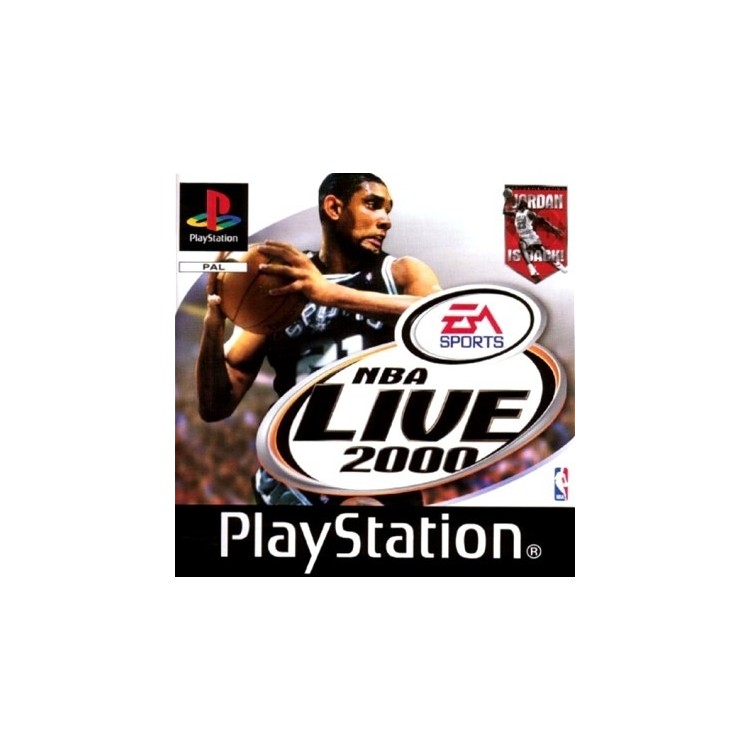 JEU PS1 NBA LIVE 2000 COMPLET