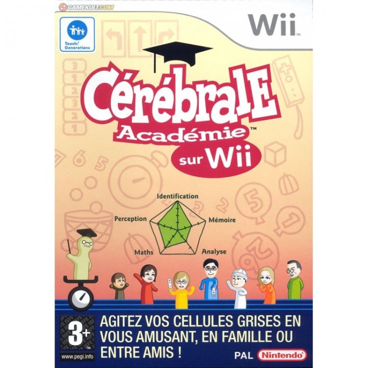 JEU WII CEREBRALE ACADEMIE