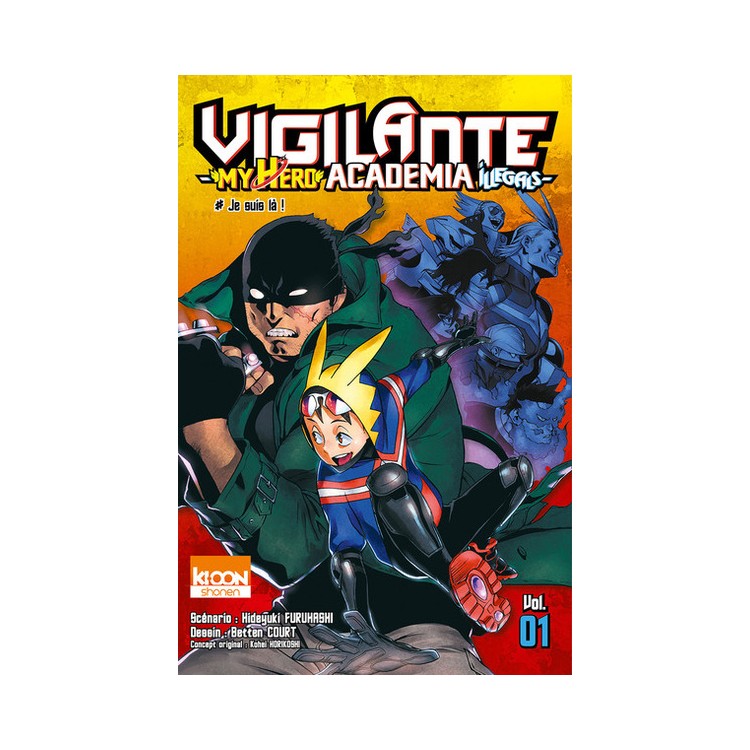 MANGA VIGILANTE MY HERO ACADEMI